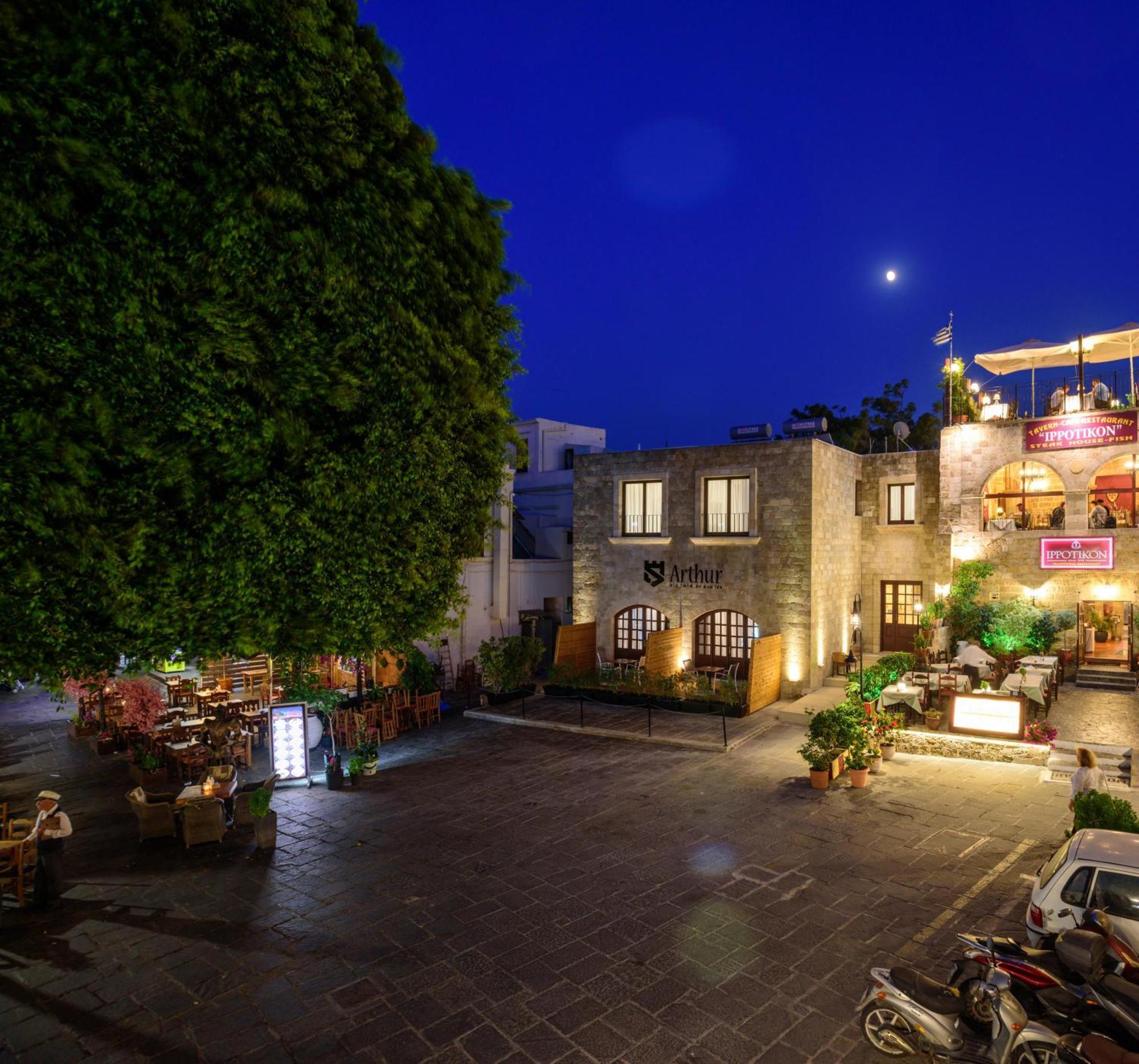 Arthur Suites In Old Town Родос Экстерьер фото