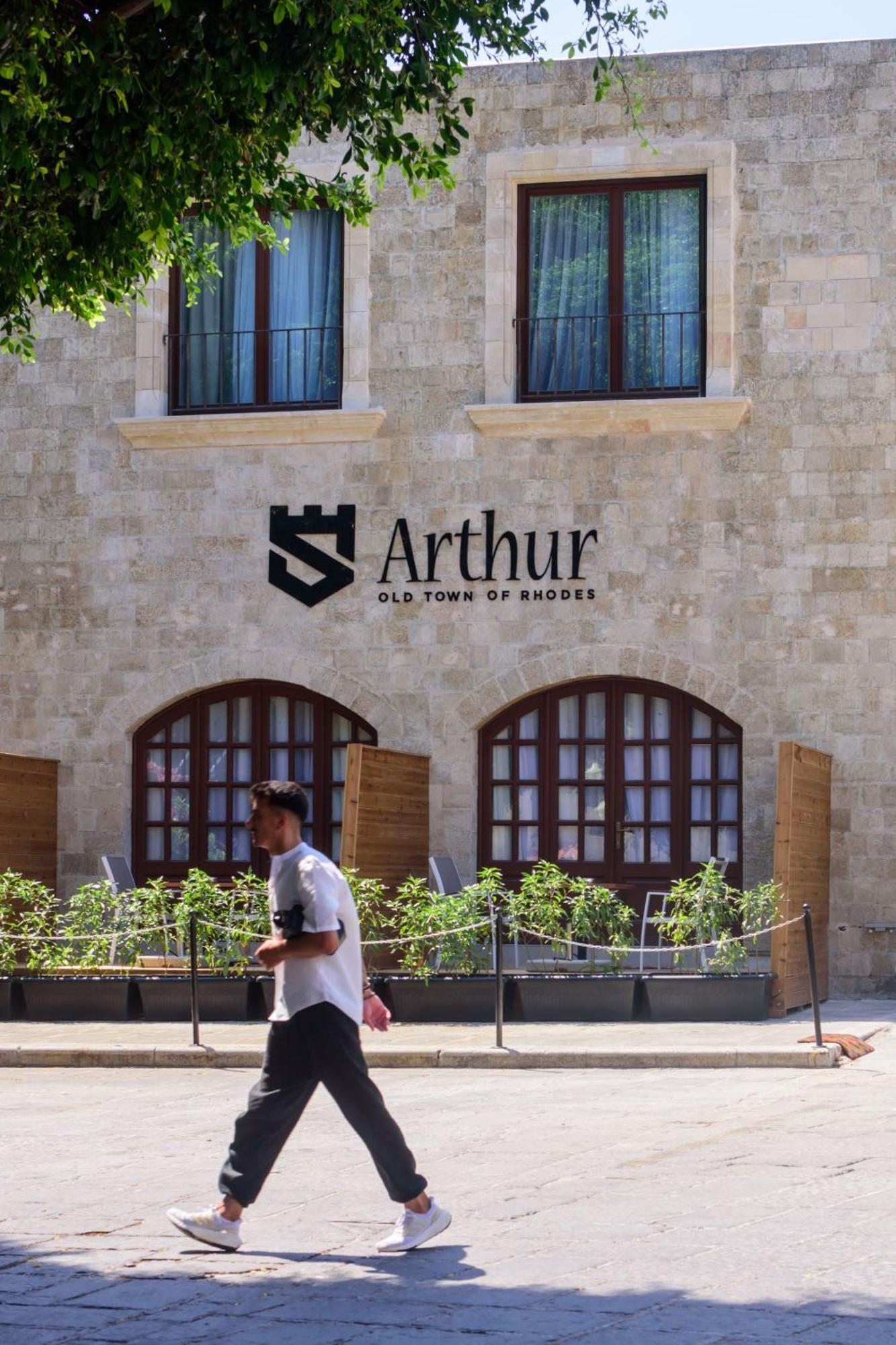 Arthur Suites In Old Town Родос Экстерьер фото