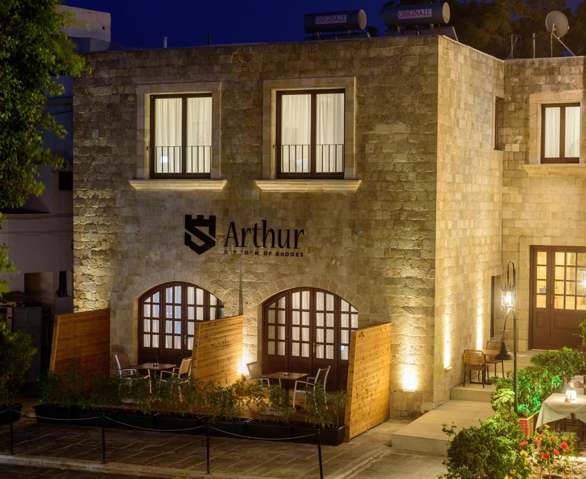 Arthur Suites In Old Town Родос Экстерьер фото