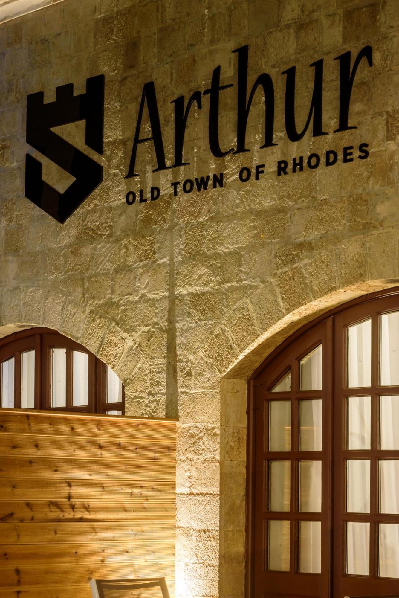 Arthur Suites In Old Town Родос Экстерьер фото