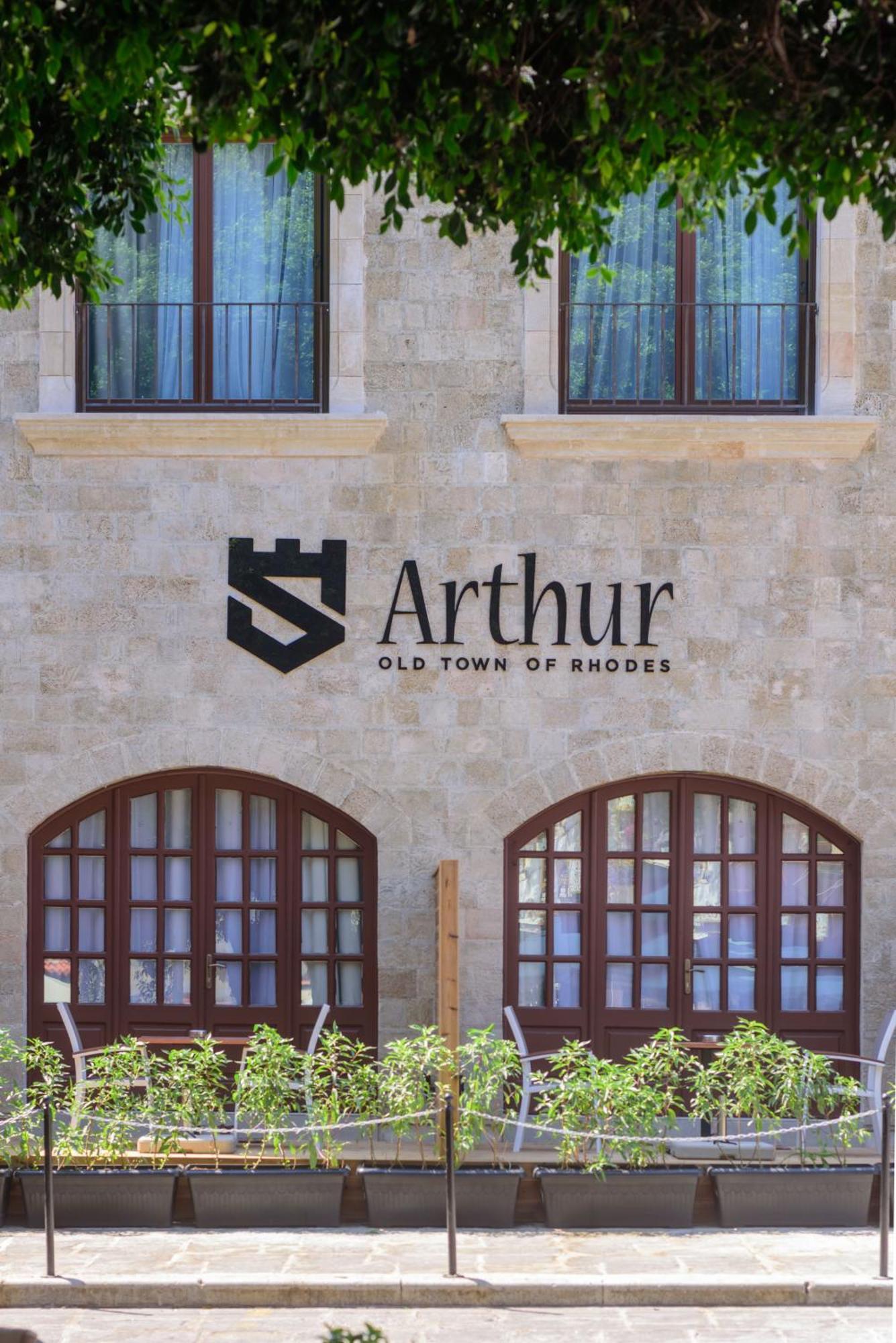 Arthur Suites In Old Town Родос Экстерьер фото