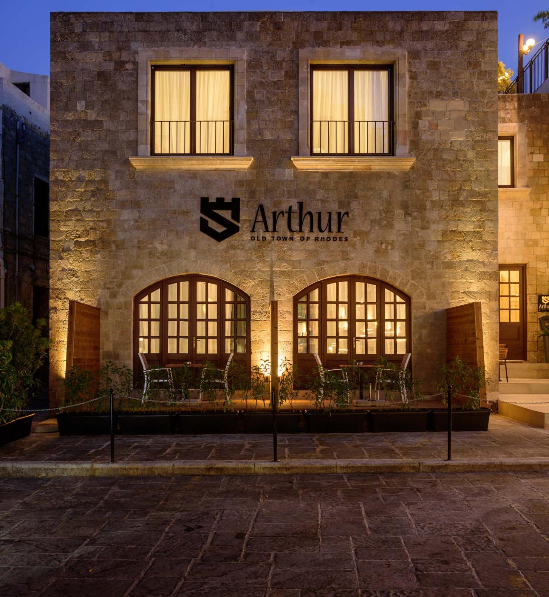 Arthur Suites In Old Town Родос Экстерьер фото