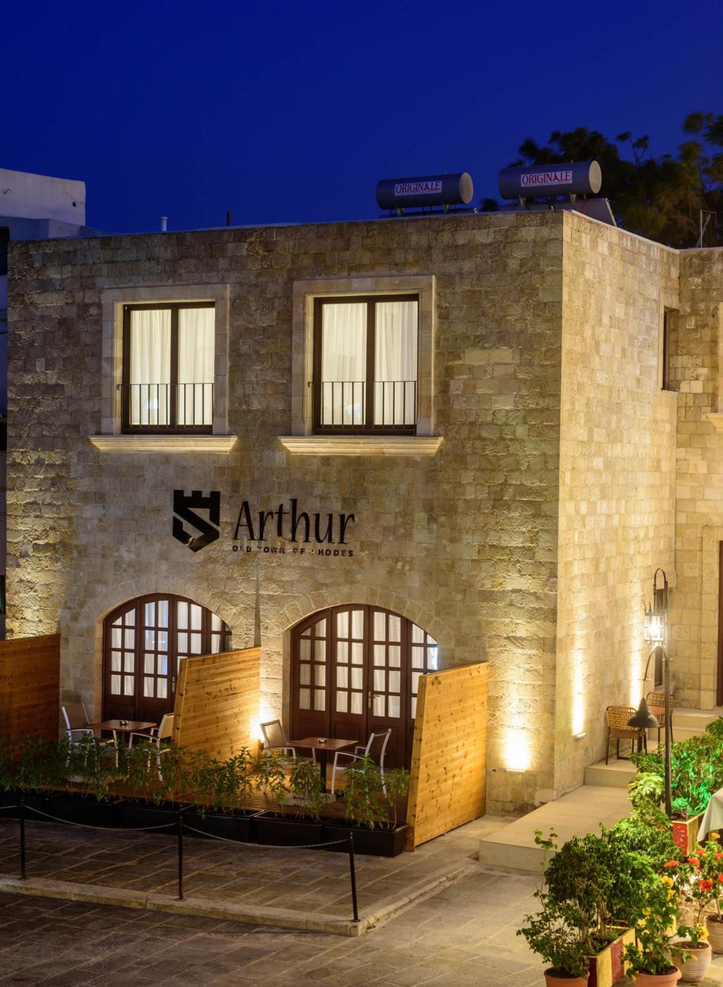 Arthur Suites In Old Town Родос Экстерьер фото