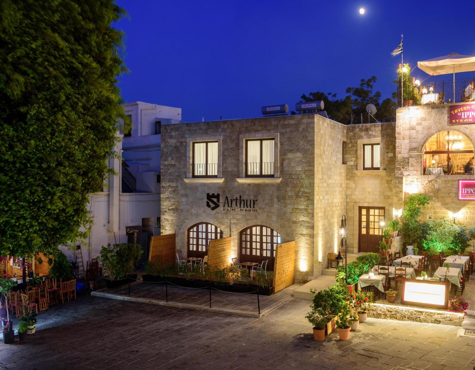 Arthur Suites In Old Town Родос Экстерьер фото