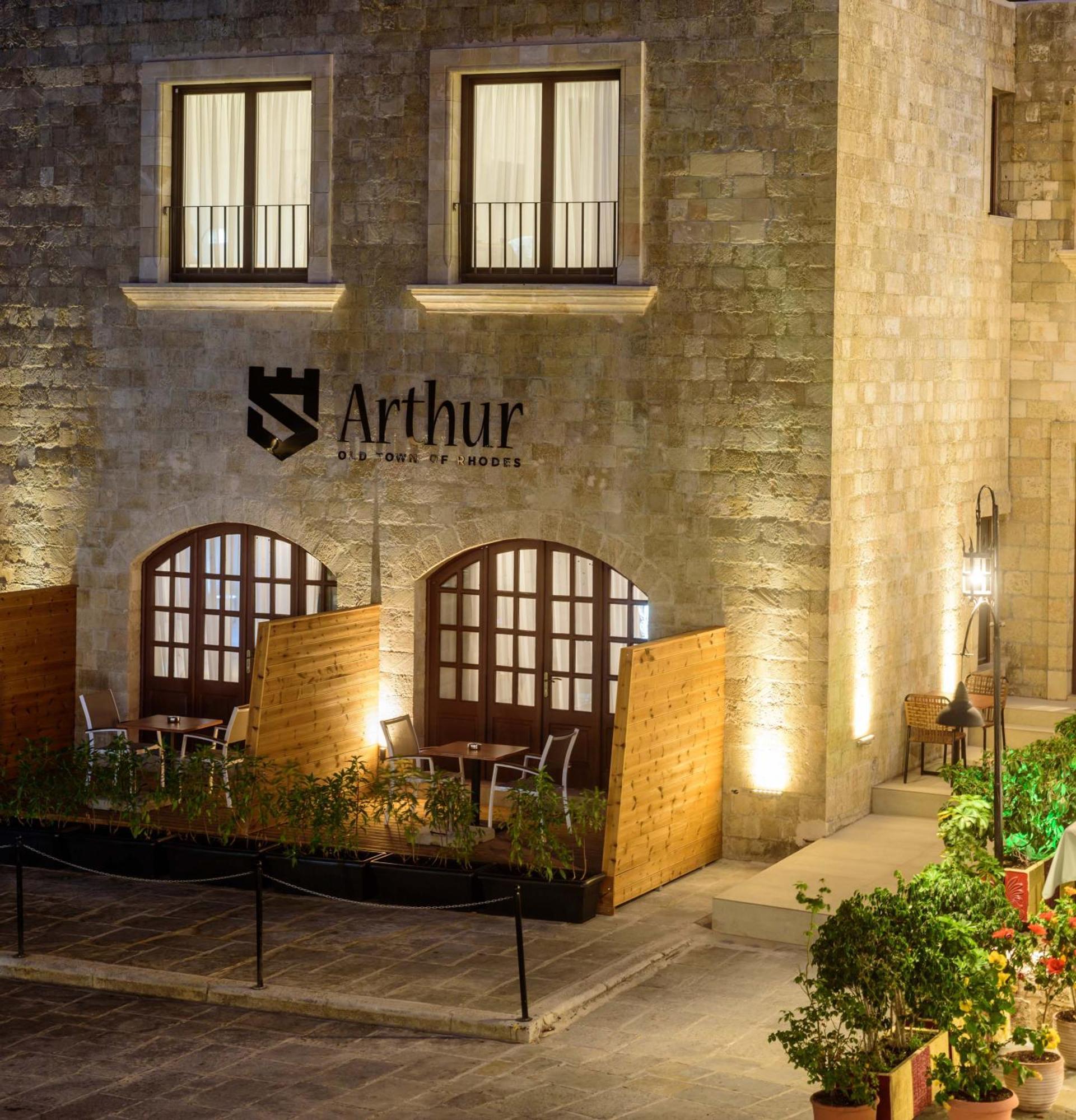 Arthur Suites In Old Town Родос Экстерьер фото
